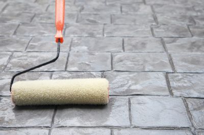 Stamped Concrete Refinishing