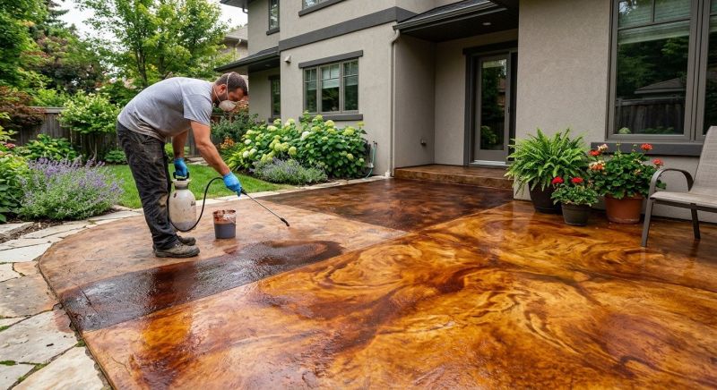 Concrete Acid Washing in Frisco, TX
