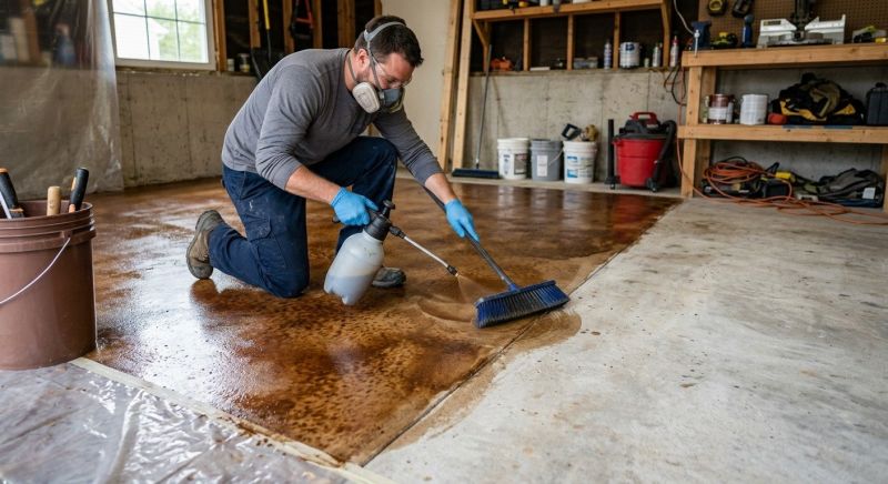 Concrete Staining Service in Fort Worth, TX