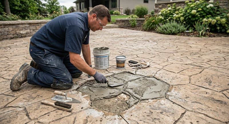 Decorative Concrete Repair in Venice, FL