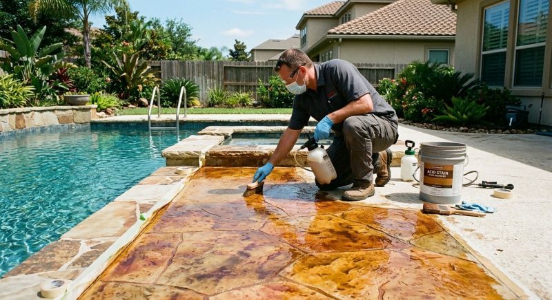 Driveway Acid Washing in Fort Worth, TX
