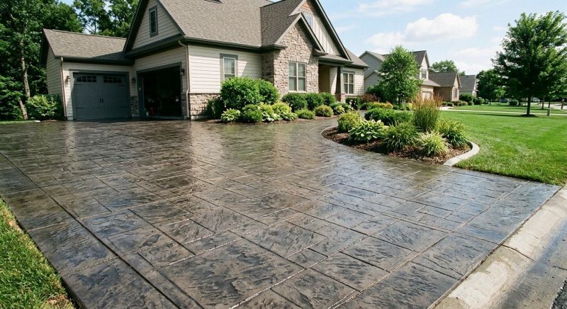 Driveway Stamping in Fort Worth, TX