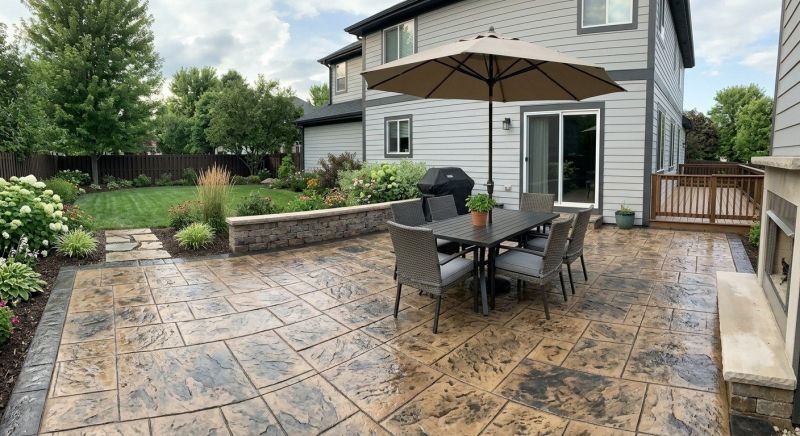 Patio Stamping in Corpus Christi, TX