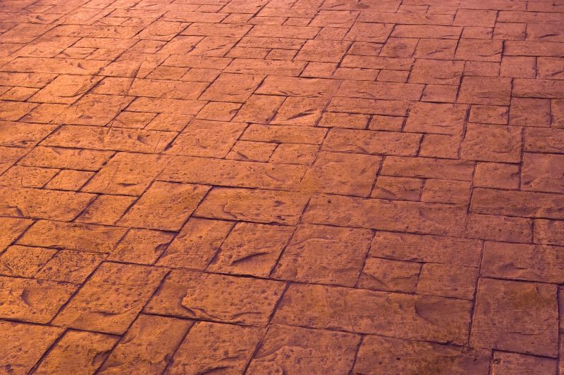 Stamped Concrete Refinishing Costs — Cost of Stamped Concrete Refinishing