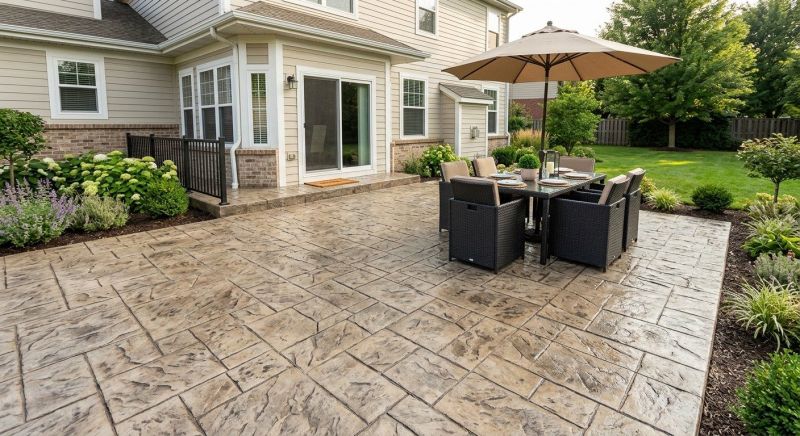 Stamped Concrete Replacement in Corpus Christi, TX