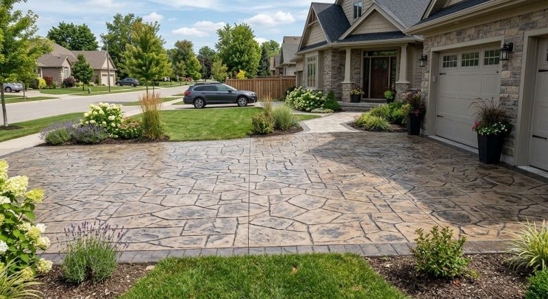 Stamped Concrete Resurfacing in Dallas, TX