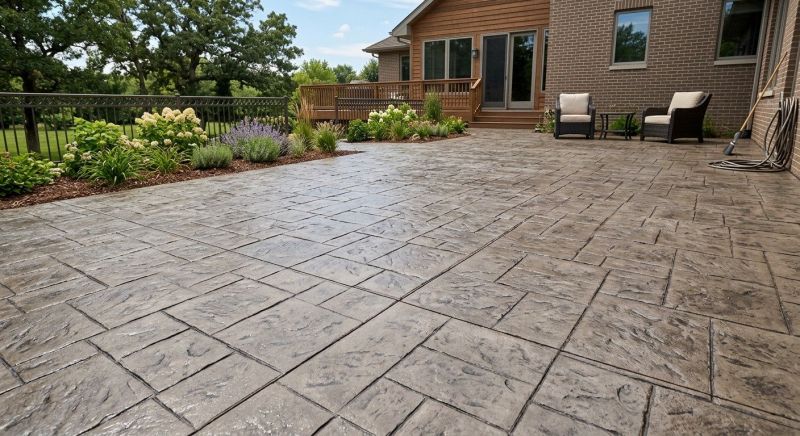 Stamped Concrete Service in Dallas, TX